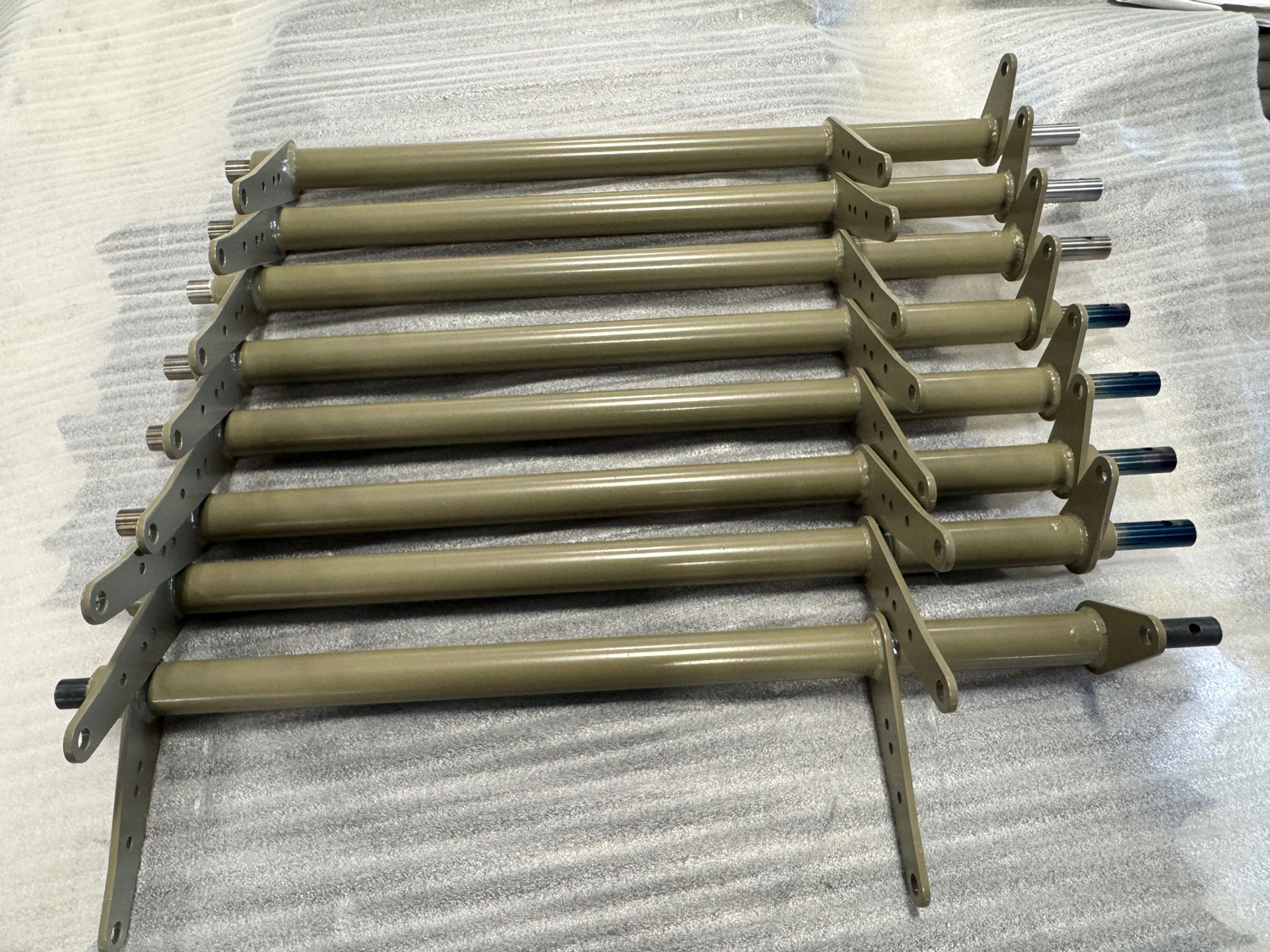 control arm welded shaft assembly 5